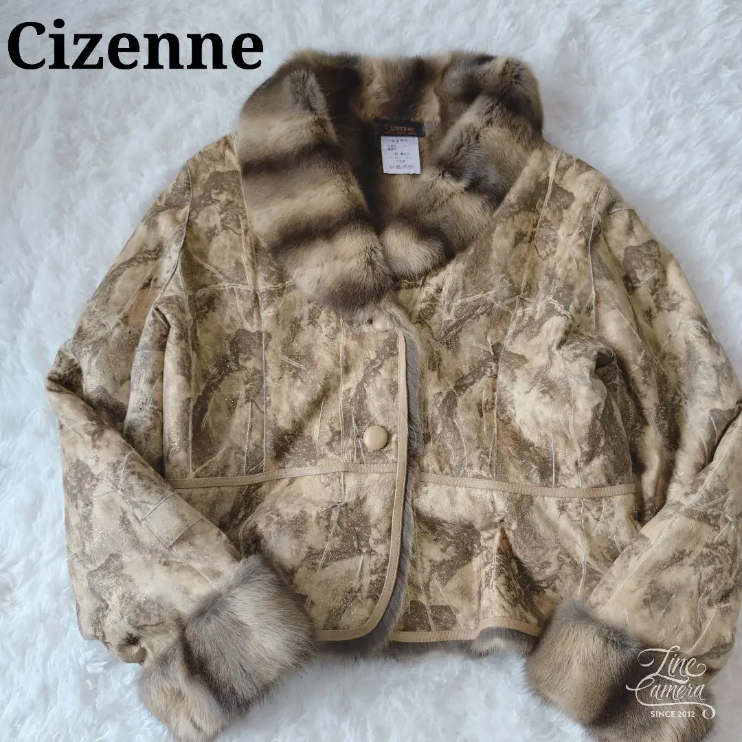 Cizenne サガフォックス　ファーコート　リアルファー 銀タグ SAGAFOX サガフォックス ファーコート リアルファー 毛皮