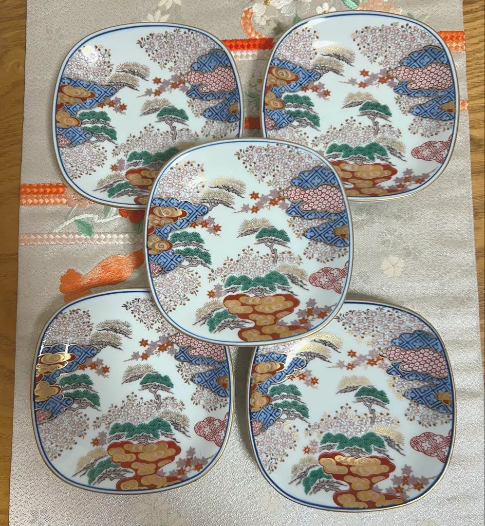 有田焼セット　其泉窯　レモン絞り　染錦春秋紋　金彩 2025年最新】其泉窯 春秋文の人気アイテム - メルカリ