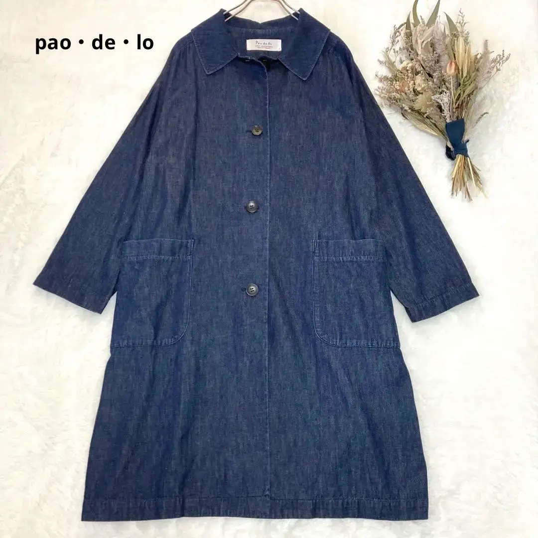 未使用タグ付き Pao de lo パオデロ スプリングコート SIZE2 53998029b_8_d_500.jpg