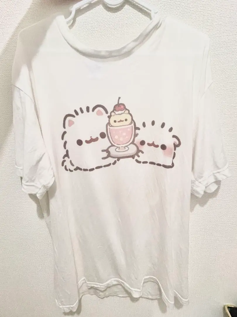 ポメラニアンもち 桃 Tシャツ コラボカフェ 2024 お知らせ／ ポメラニアンもちのコラボカフェが 今年も開催決定