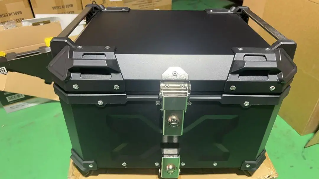 Thumbnail of 2# Unused/Used Rear Box 55L Motorcycle Rear Box Aluminum Top Case