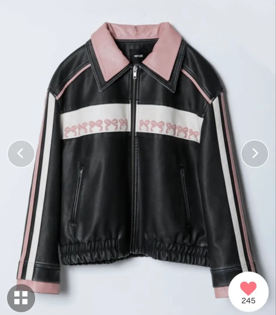 【新品未使用】rosyluce LILY FRILL JACKET BLACK Rosy luce 2025 SS Collection