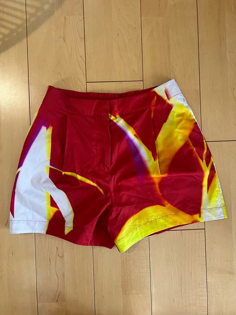 cosハイウエストショートパンツ　M 2color ／4size 】ハイウエストタイトスパンショートパンツ