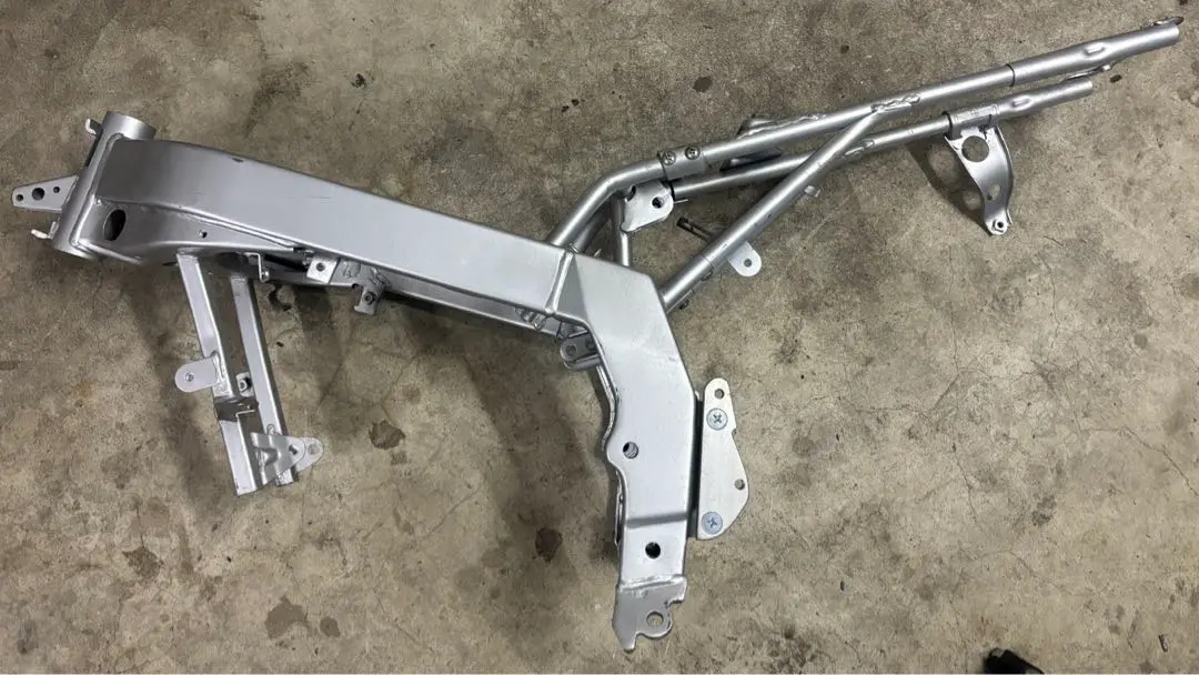 ★NSR50/80 前期型フレーム カット無し、サイドスタンドステー付 書付！ ☆NSR50/80 前期型フレーム カット無し、サイドスタンドステー付