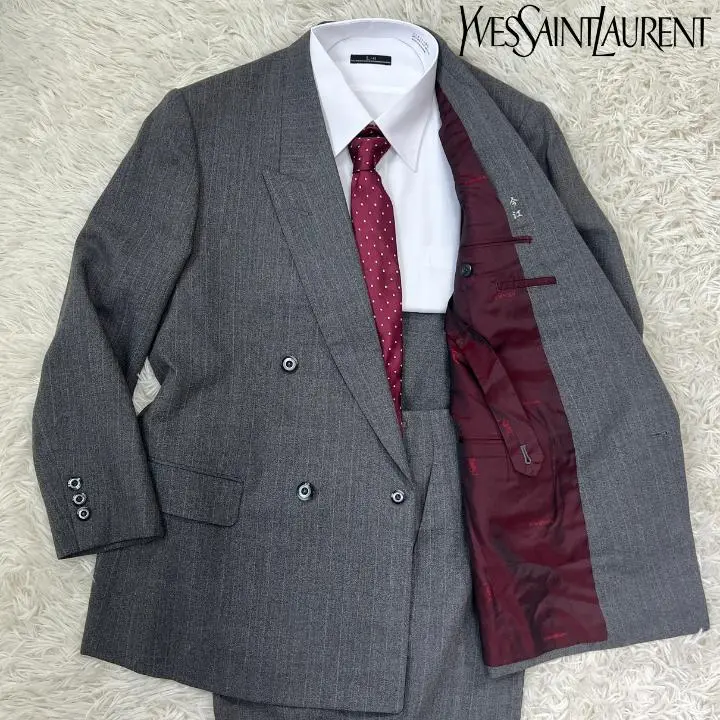 中古・古着通販】Yves Saint Laurent (イヴサンローラン) セットアップスーツ ブラック サイズ:38｜ブランド・古着通販  トレファク公式【TREFAC FASHION】スマホサイト