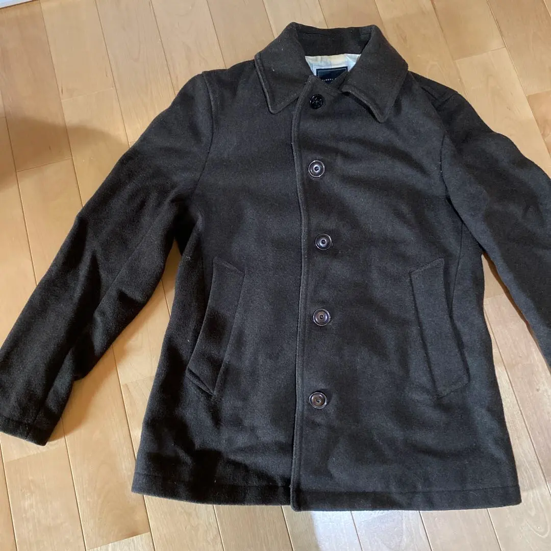 Thumbnail of Global Work Dark Brown Pea Coat