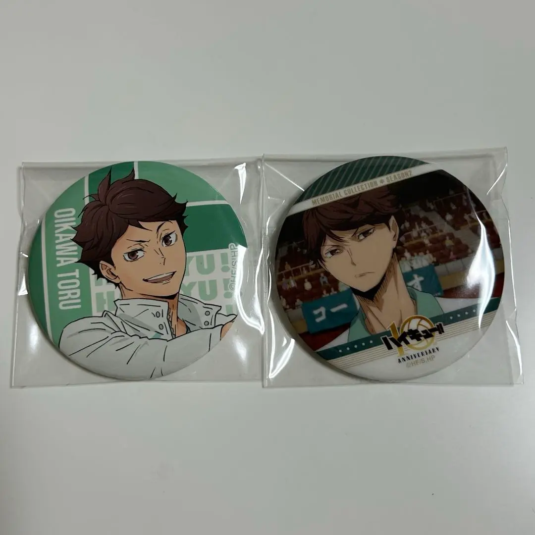 Thumbnail of Haikyu!! Tooru Oikawa 10th Anniversary Exhibition Can Badge