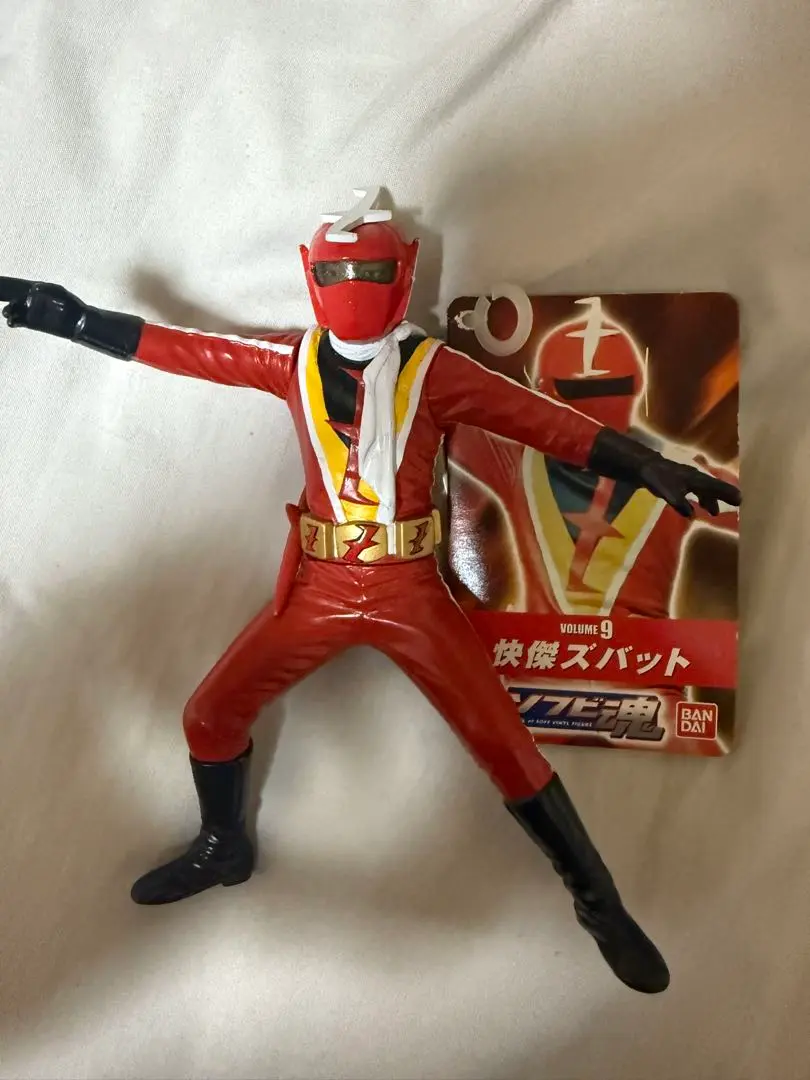 ソフビ魂　アカレンジャー　キレンジャー　怪傑ズバット　3種 2025年最新】ソフビ魂 ズバットの人気アイテム - メルカリ