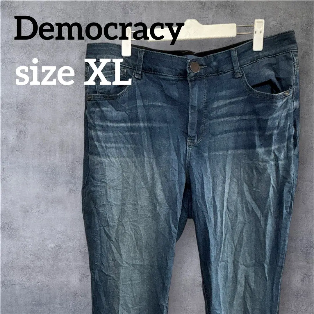 Thumbnail of Used✨Democracy [XL] Slim Fit Denim 16W Dark Navy
