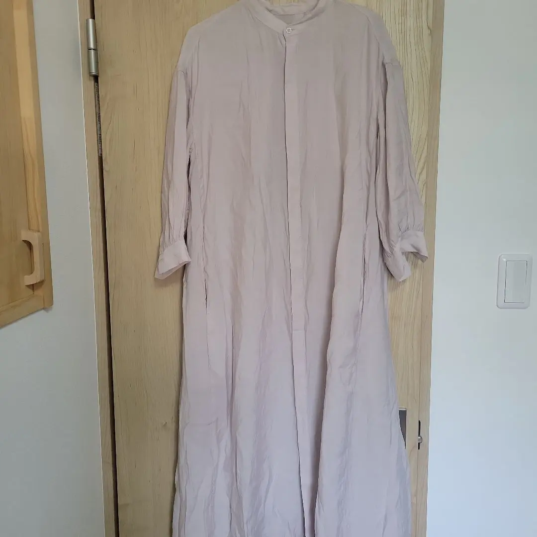 Thumbnail of Rope Picnic Beige Pink? Three-quarter sleeve dress M