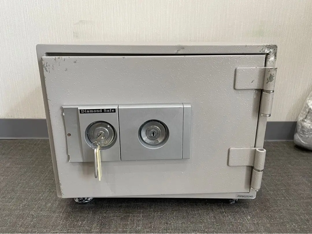 ダイヤセーフ 耐火金庫 引き出し ダブルキータイプ DE30-1 2009年製 ダイヤセーフ 耐火金庫 引き出し ダブルキータイプ DE30-1 2009年製