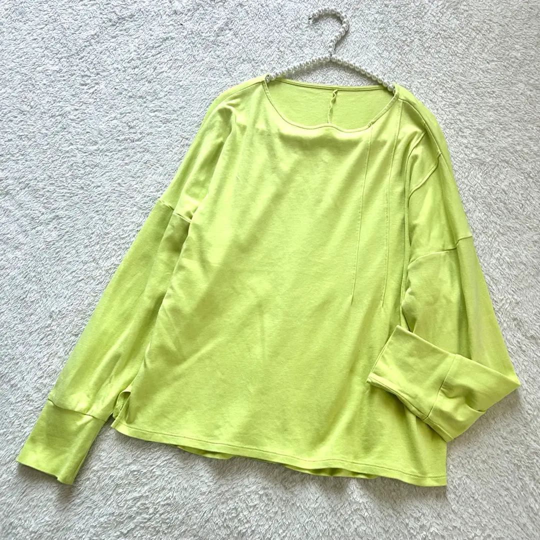 Thumbnail of Halmeku Relaxed Design T-shirt Top Cut and Sew S Cotton