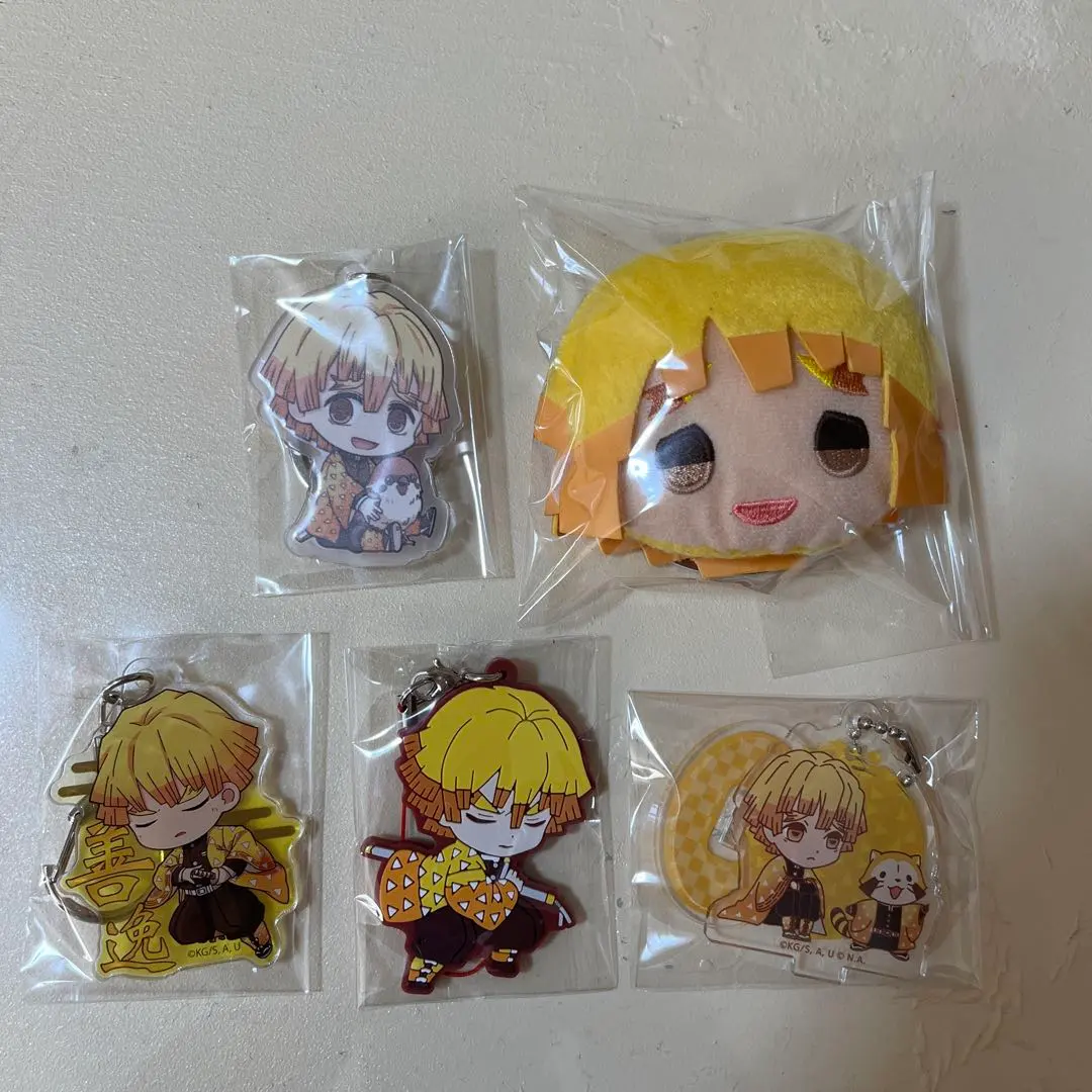 Thumbnail of Set of 5 acrylic keychains