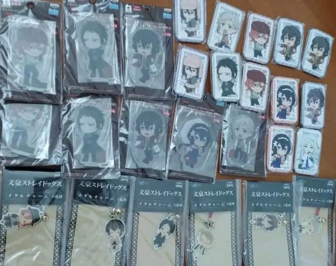 文豪ストレイドッグス 文スト メタルチャーム アニメグッズ まとめ売り 文豪ストレイドッグス 文スト メタルチャーム アニメグッズ