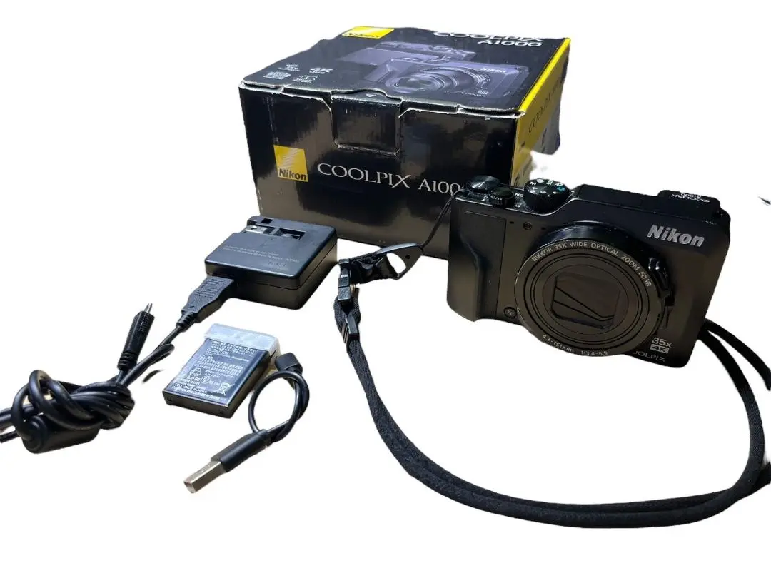 【極美品】Nikon COOLPIX A1000 シルバー　デジカメ ニコン 中古 1年保証 美品 Nikon COOLPIX A1000 シルバー