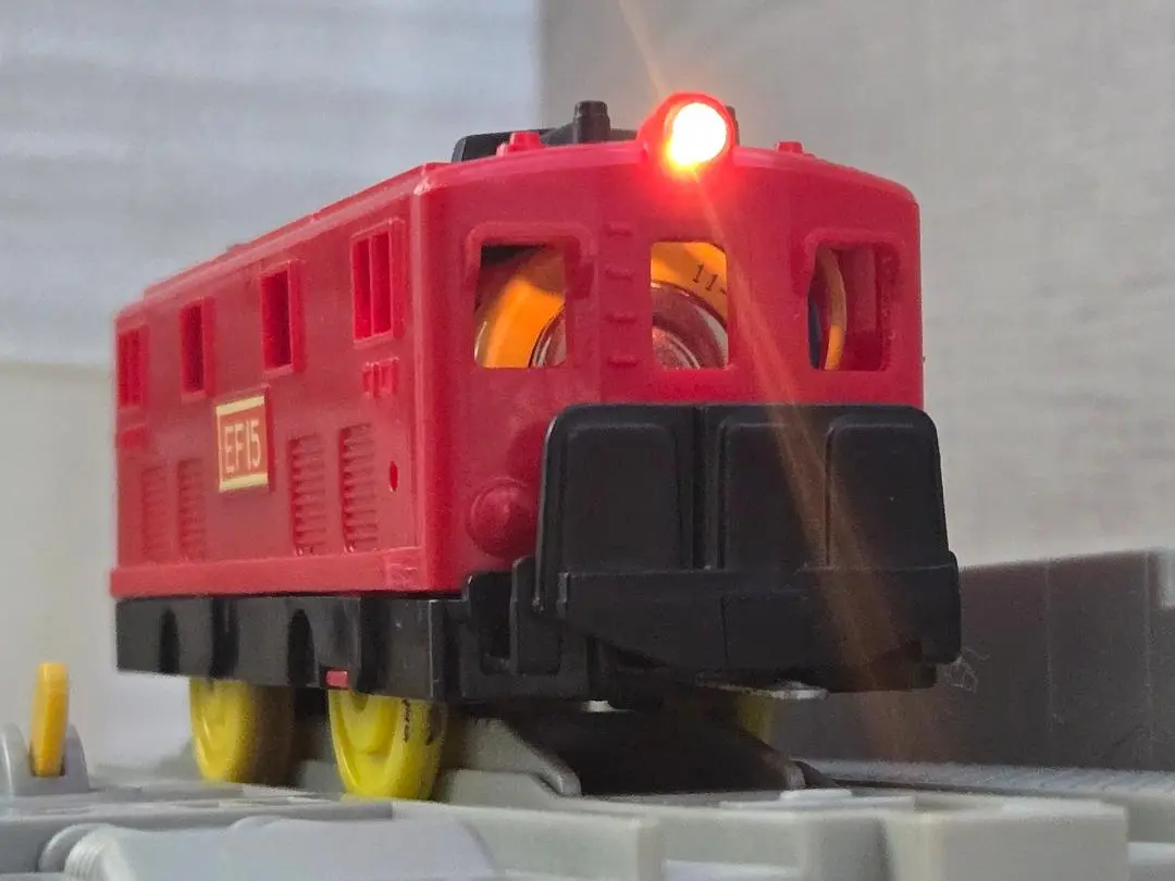 電気機関車ＥＦ１５＋貨物車 立体交差セット(廃版プラレール) プラレール資料館｜セット品｜オールインワンセット｜旧動力時代