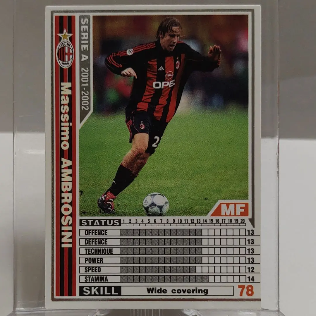 wccf    ロケテ⭐︎P41  アンプロジーニ 鬼レア ロケテ アンブロジーニ P41 Panini WCCF Massimo