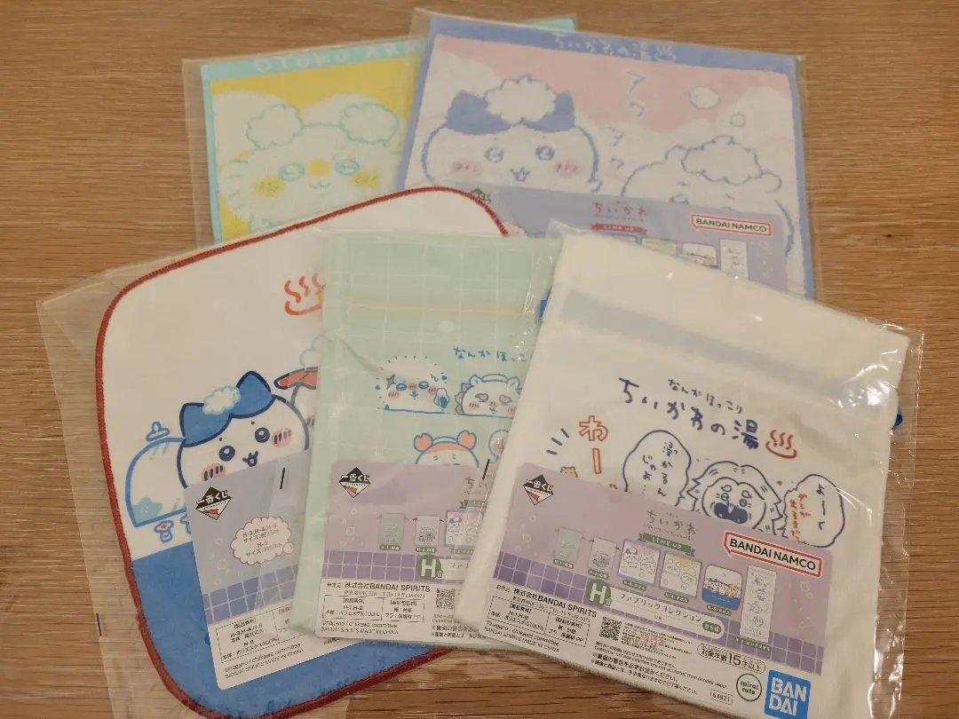 【吉伊卡哇】一番賞 H賞 布料收藏 5種套組 的縮圖