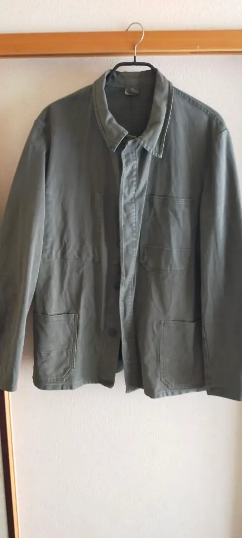 Thumbnail of Euro work jacket, olive green coverall, size 56