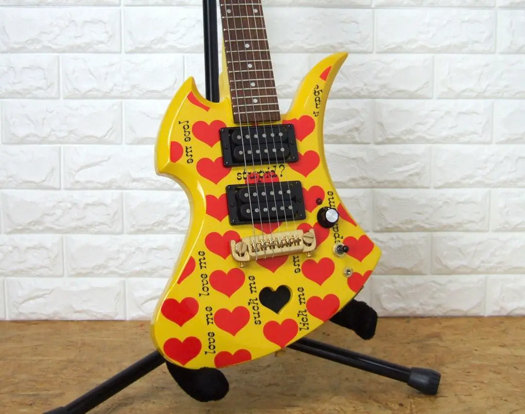 美品 イエローハートJr. プラチナ保証付 音出しOK hide XJAPAN 美品 イエローハートJr. プラチナ保証付 音出しOK hide XJAPAN