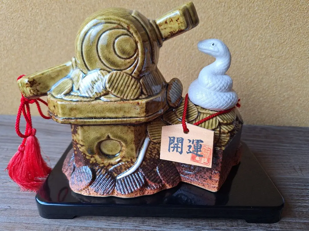 新作 信楽焼巳（み）干支 開運寅置物 M11 高さ15cm - メルカリ