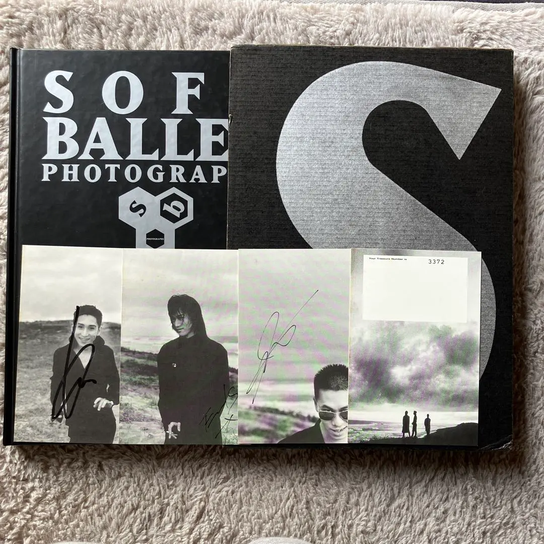 SOFT BALLET 写真集 サイン入りブロマイド付き ソフトバレエ soft ballet 写真集
