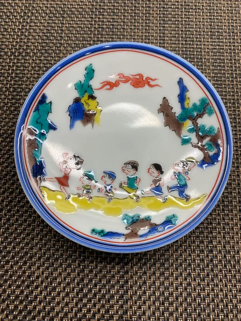 サザエさん　九谷焼　お茶碗　茶碗　サザエさん展　レア　希少 サザエさん 九谷焼 お茶碗 茶碗 サザエさん展 レア 希少