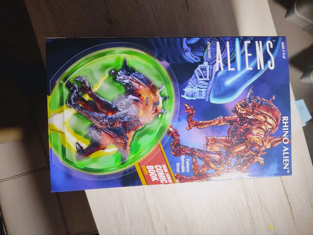 NECA ネカ　ライノ エイリアン 開封未使用 当時 ケナー 初期 蛍光オレンジ NECA ネカ ライノ エイリアン 開封未使用 当時 ケナー 初期 蛍光
