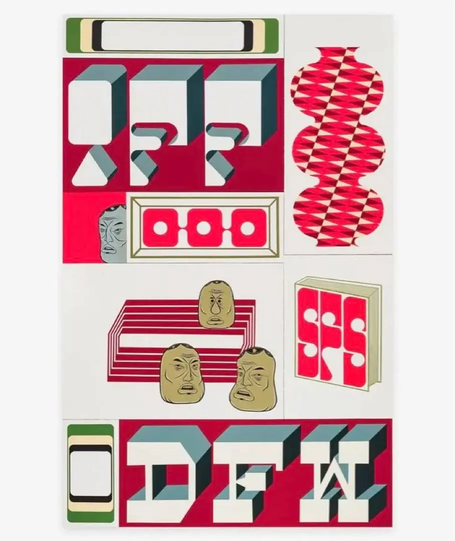 【超貴重】バリー・マッギー　シルクスクリーン バリーマッギー Barry Mcgee 100枚限定 シルクスクリーン - メルカリ