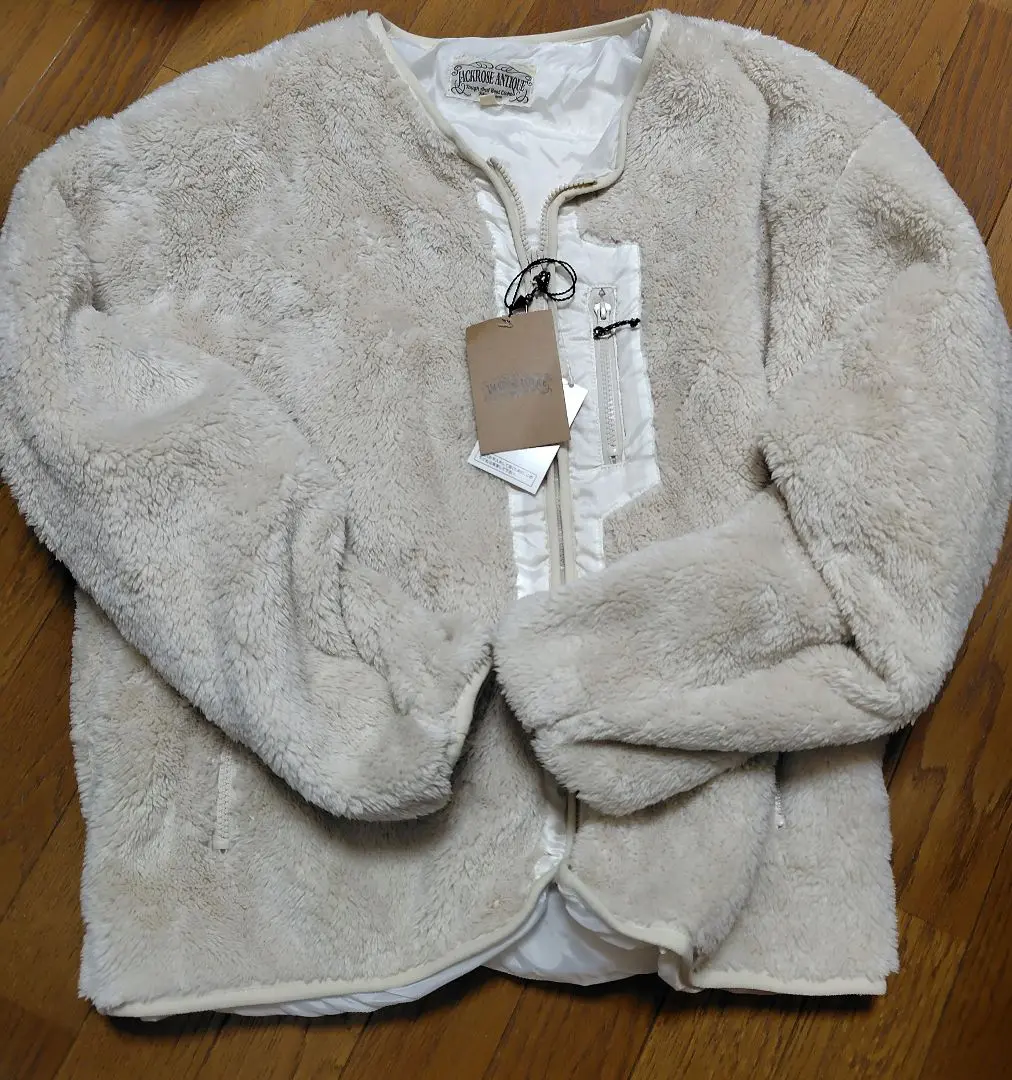 美品 JACKROSE ANTIQUE ゴートレザー ダウンジャケット 光沢