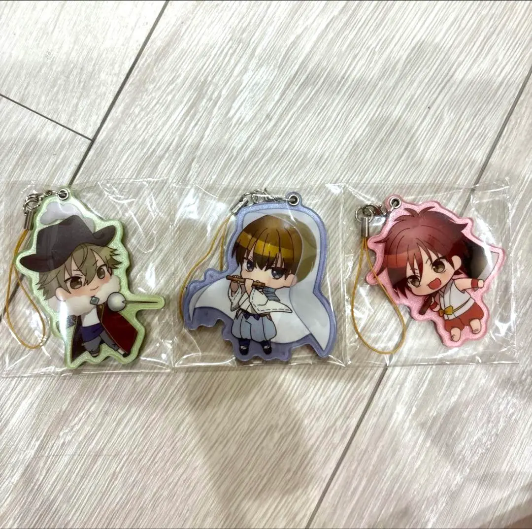 Thumbnail of The Prince of Tennis Straps: Kintaro Toyama, Kuranosuke Shiraishi, Wakashi Hiyoshi