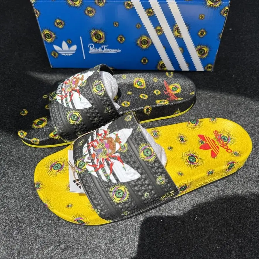 『完売品』新品未使用ADILETTE TANAAMI サンダル27.5㎝ Keiichi Tanaami × adidas Originals Adilette Tanaami 