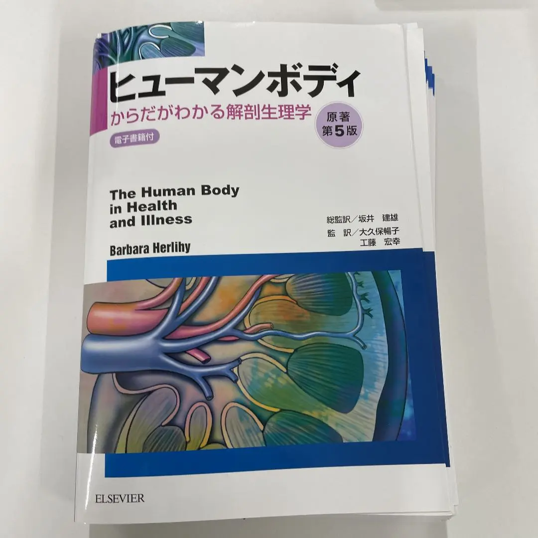 ヒューマンボディ 原著第7版　※裁断済み ヒューマンボディ 原著第7版 | Barbara Herlihy, 坂井建雄