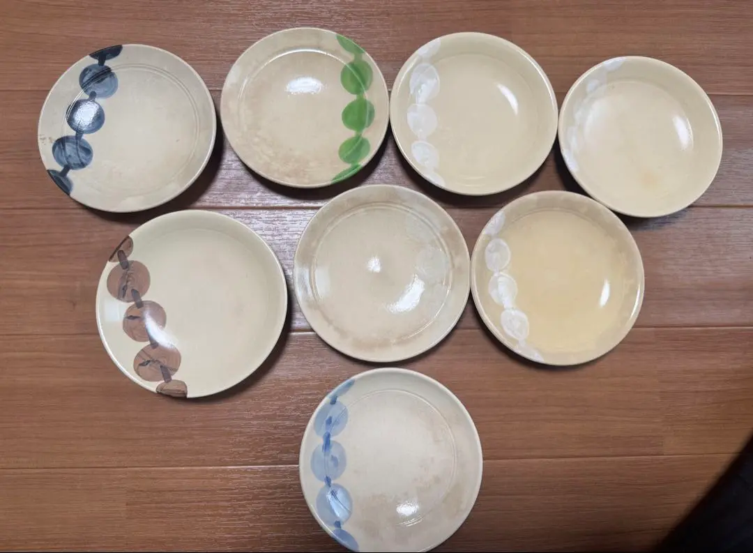 京都 都をどり団子皿（5色揃い）祇園甲部 八代・六兵衛 ③ 食器