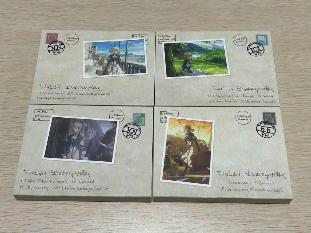 紫羅蘭永恆花園 藍光 初回盤 4卷套裝 的縮圖