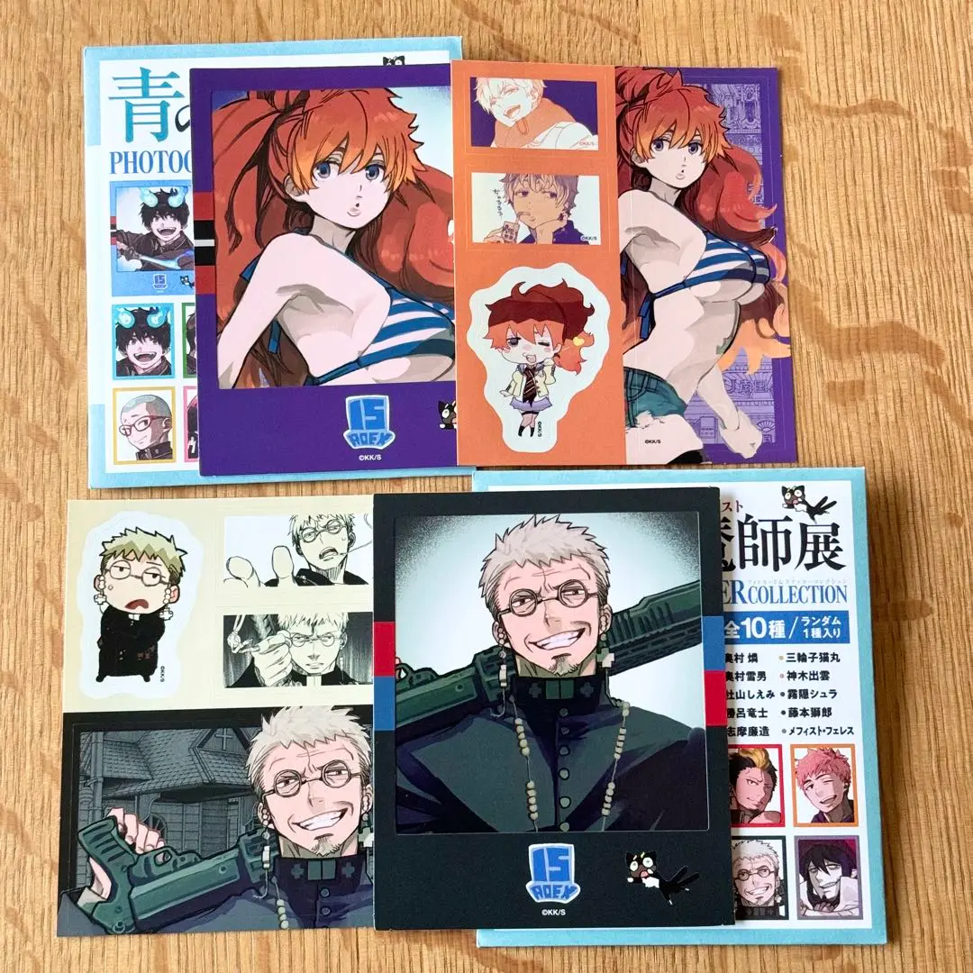 青の祓魔師 コレクション缶バッジ 奥村燐　藤本獅郎 青の祓魔師 コレクション缶バッジ 奥村燐 藤本獅郎