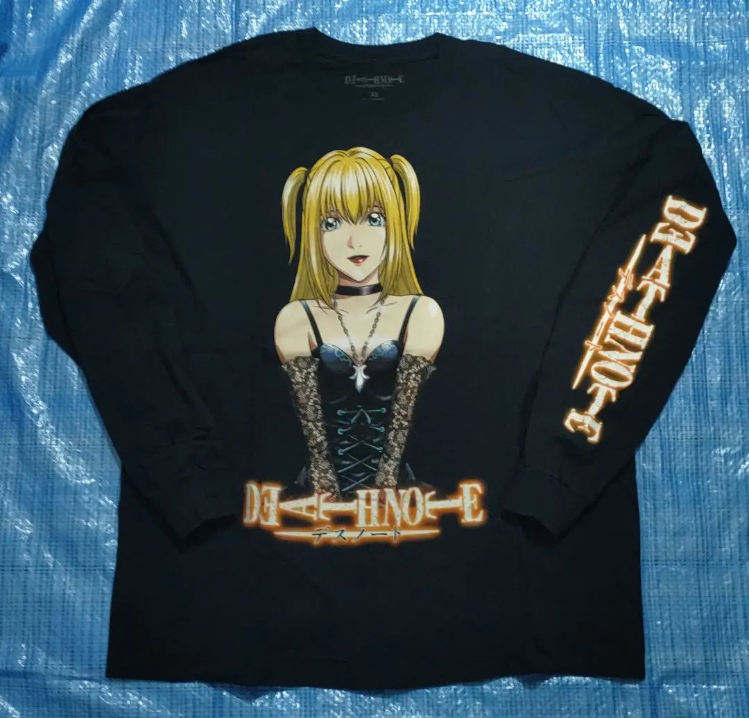 Thumbnail of Death Note Misa Amane Long Sleeve T-shirt XL size Anime T-shirt Long Sleeve Black Misamisa