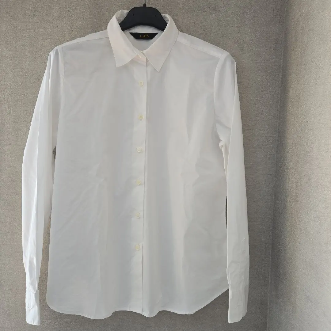 Thumbnail of Size 13 White Long Sleeve Blouse