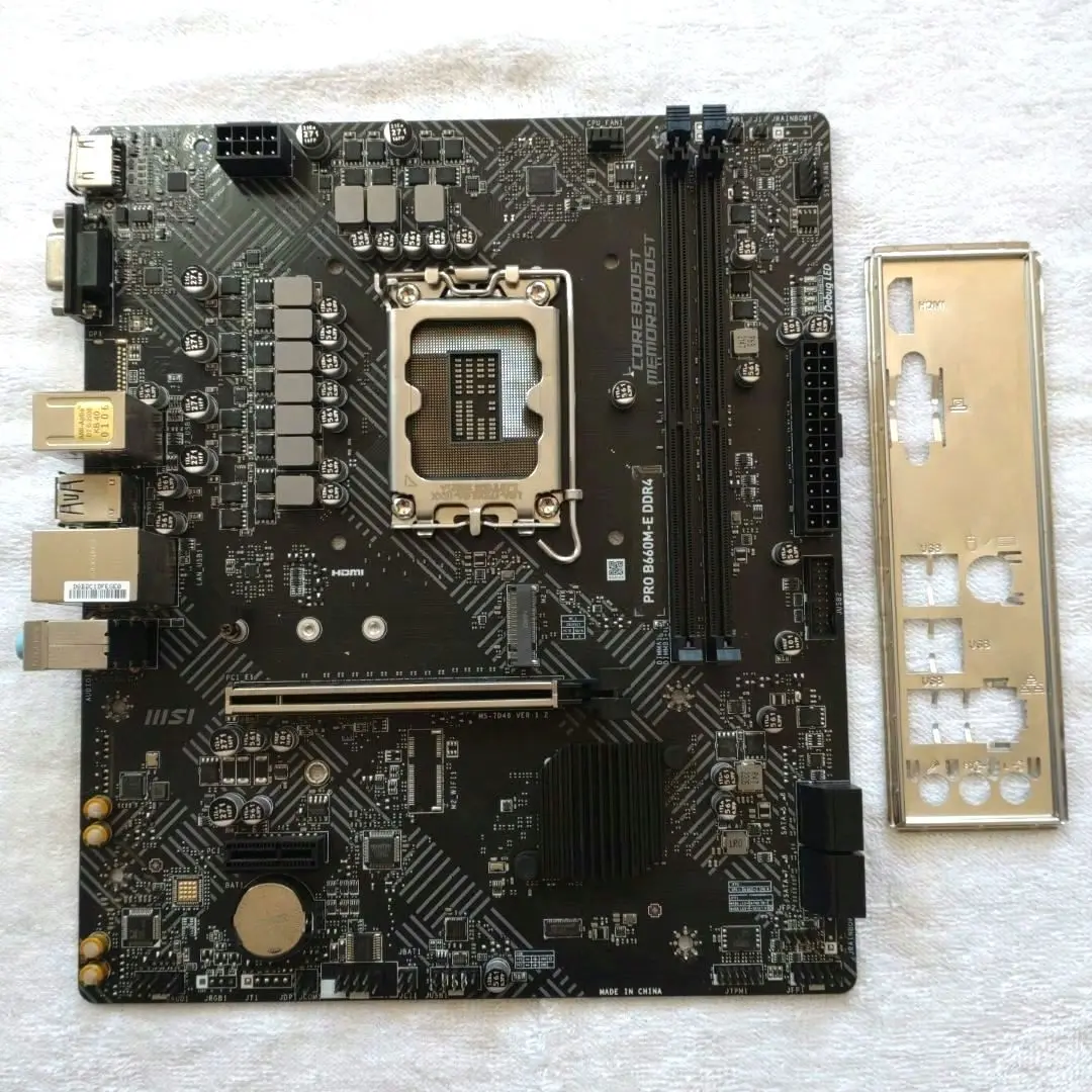 【中古品】MSI PRO B660M-E DDR4【★加古川物流】【403】 中古品】MSI PRO B660M-E DDR4【☆加古川物流】【403】の通販 by