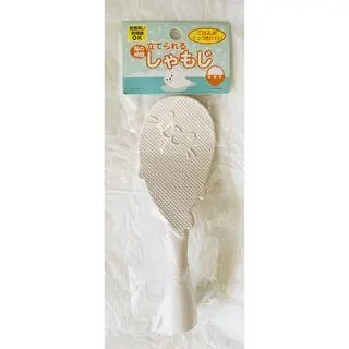Thumbnail of White plastic rice paddle