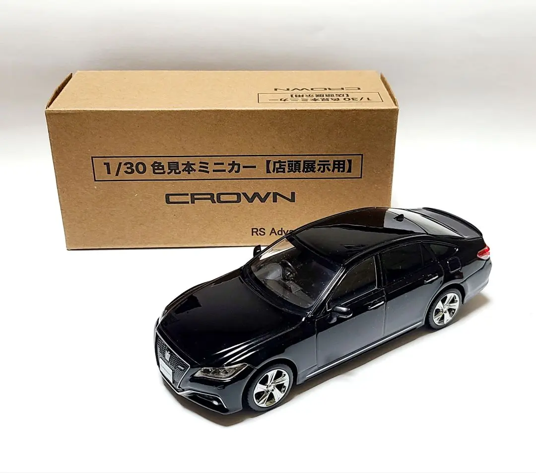 クラウン　220系　カラーサンプルミニカー　非売品　天空　ソラ　色見本 箱付属】トヨタ クラウン 220系 ディーラー展示用 カラー