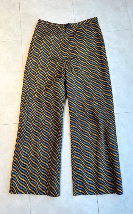 6(ROKU) BATIK RRINT PILE PANTS バティック　パンツ 6（ロク）の「＜6(ROKU)＞BATIK RRINT PILE PANTS/パンツ