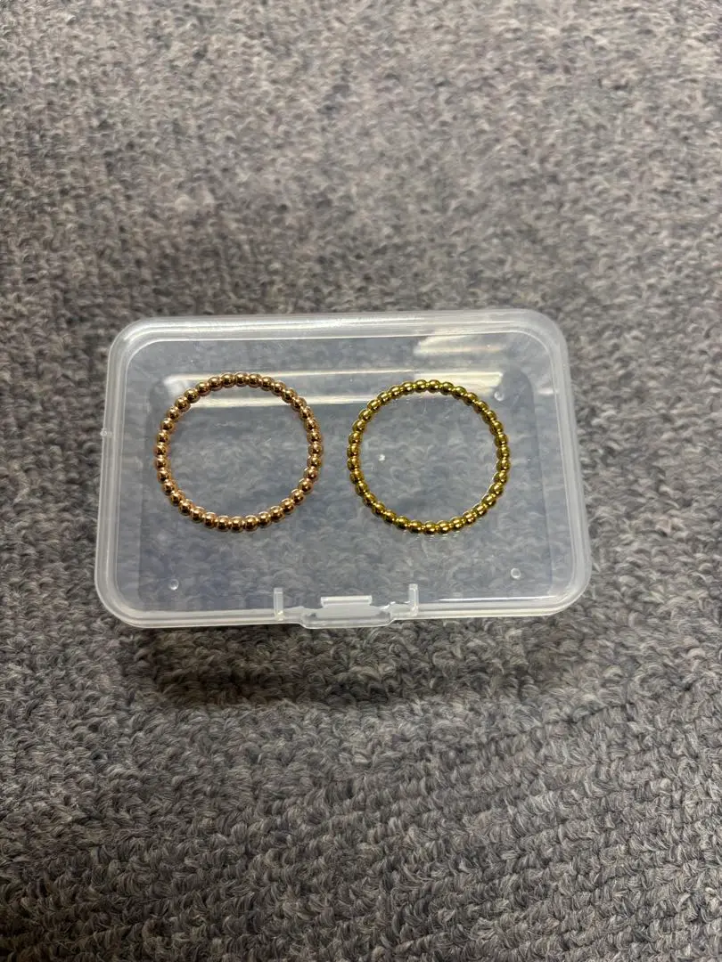 ジュエリーツツミ　つぶつぶリング　ペルレ風　k10 11号 K10ホワイトゴールドアクアマリンリング(RFR484-002)|TSUTSUMI
