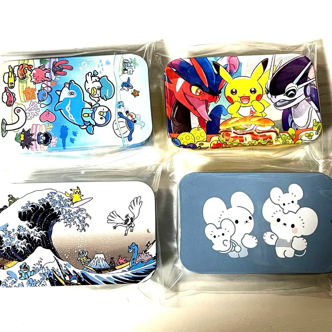 Thumbnail of Pokemon Petit Can Collection: Hokusai, Family of Three (Iccanezu), Pikachu