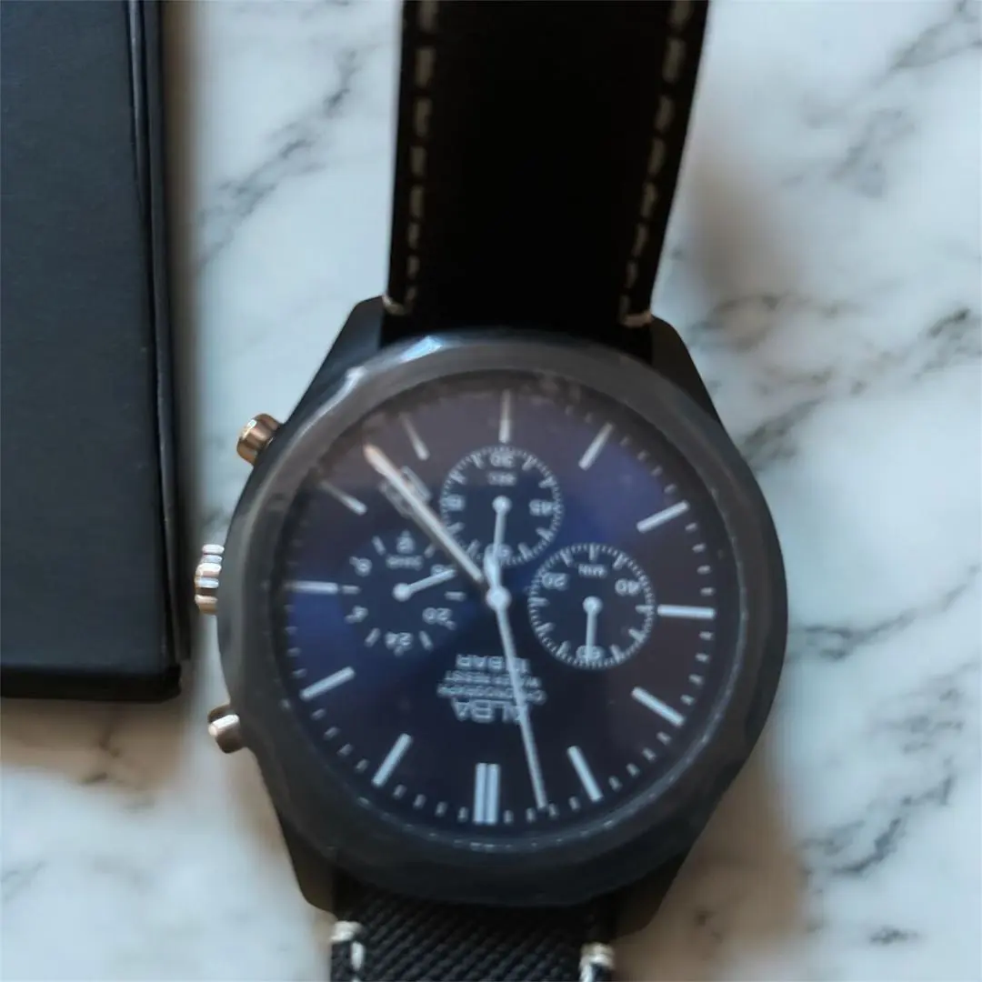 SEIKO アナログリング時計 青文字盤 SEIKO - SEIKO セイコー リングウォッチ 指輪時計 青文字盤