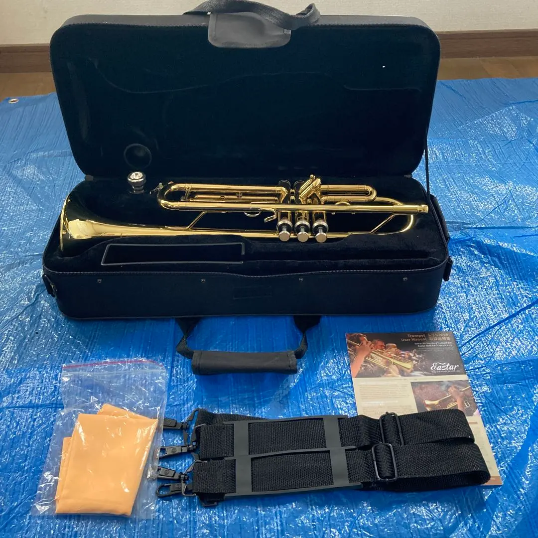 新品未使用Eastar トランペット Eastar Eastar ETR-380N Silver Standard Trumpet Bb