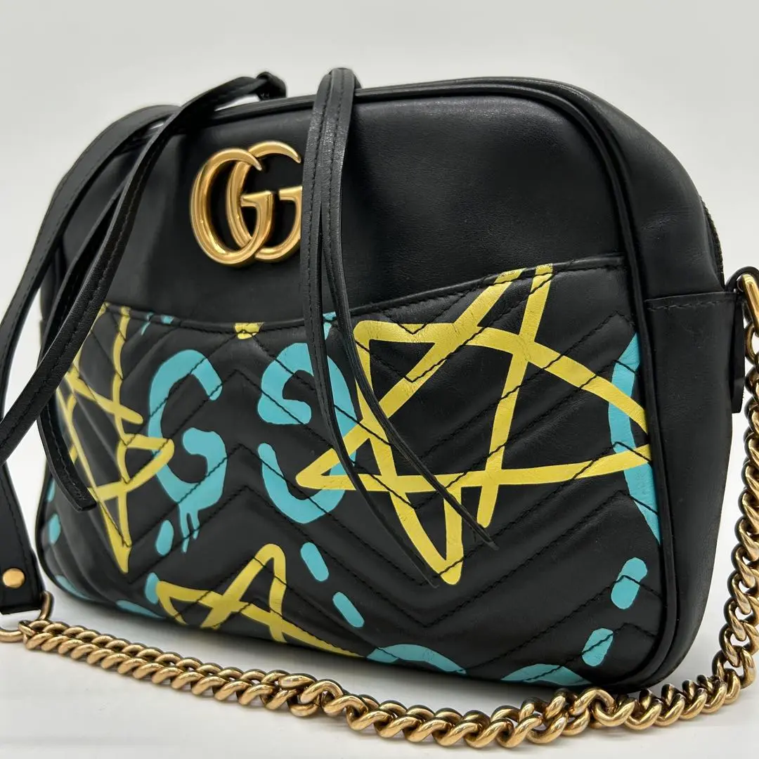 【美品】GUCCI グッチ クラッチバッグ ゴースト ghost ユニセックス 中古・古着通販】GUCCI (グッチ) GUCCI GHOST 2WAYハンドバッグ