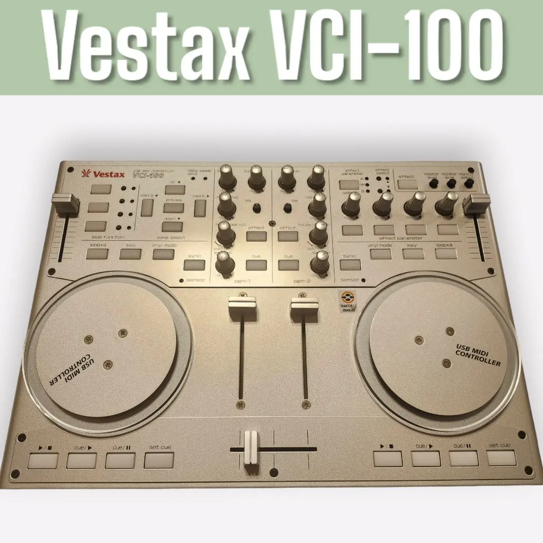 美品　Vestax ベスタクス　VCI-100 DJコントローラー 本体のみ Amazon | VESTAX DJ MIDI CONTROLLER VCI-100 | DJ