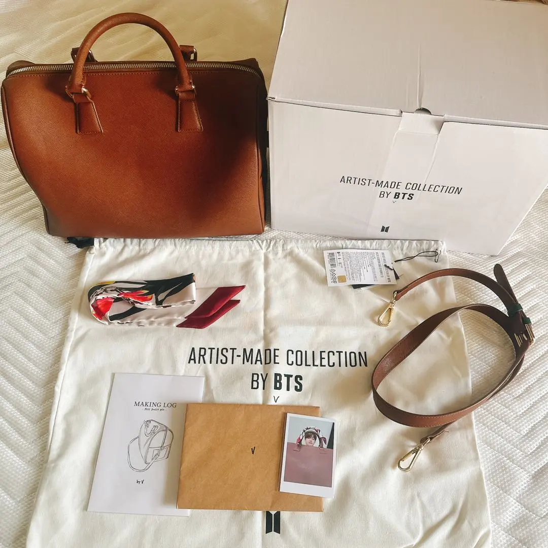 BTS V テヒョン ボストンバッグ ARTISTMADE COLLECTION Amazon.co.jp: 手元にあります V MUTE BOSTON BAG ミュート