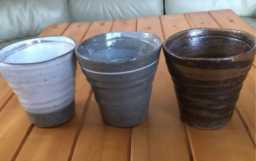 Thumbnail of Yaki-mono Cup: Kiln-Changed Convection Cup Trio Set